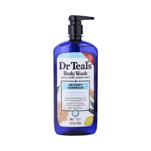 Dr Teals Body Wash Detoxify Energize with Ginger and Clay – CSI Grocery