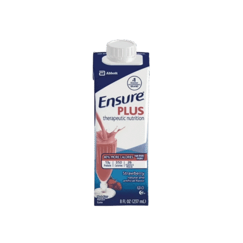 Ensure Plus Therapeutic Nutrition, Strawberry Natural and Artificial Flavor – 8 FL.Oz/237mL – Pack of 12