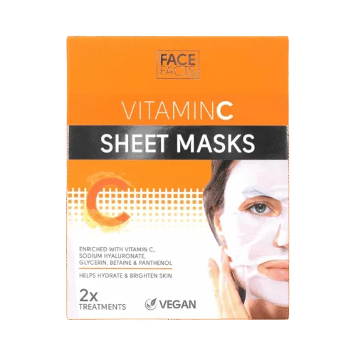 Face Facts Vitamin C sheet masks