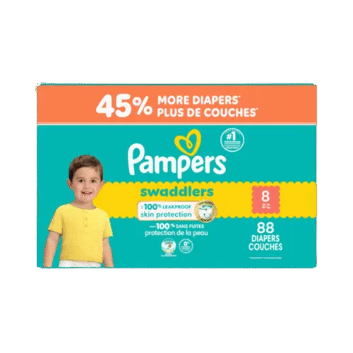 pampers size 8