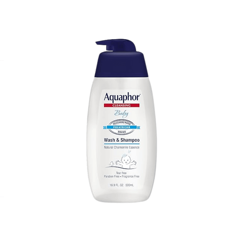 Aquaphor cleansing wash and shampoo