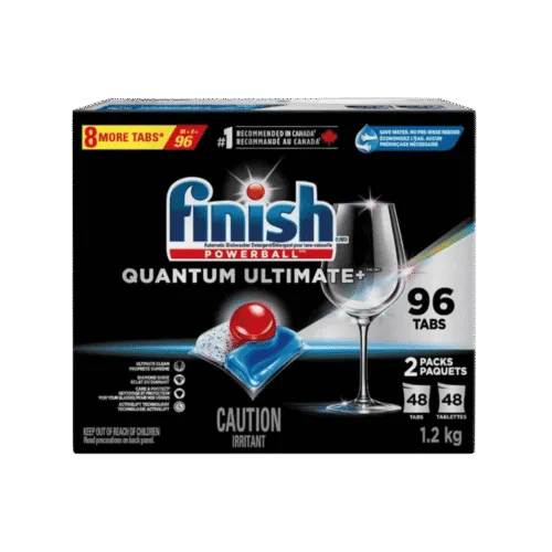 Finish Quantum Ultimate plus Dishwashing Detergent - Pack of 96 tablets