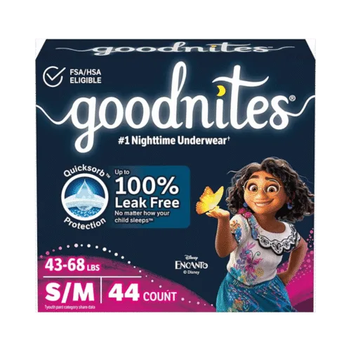 Goodnites Nighttime Underwear for Girls