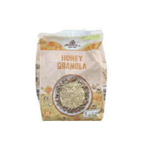 Crownfield Honey Granola – Crunchy Oat Flakes Baked with Honey, High Fibre Breakfast Cereal, Available in Nigeria from CSI Grocery