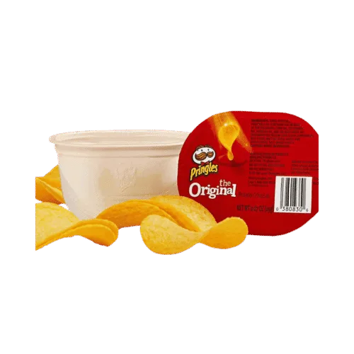 Pringles Original Potato Crisps – 19g Cup | Light, Crunchy & Portable Snack