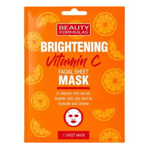 Beauty Formulas Brightening Vitamin C Facial Mask