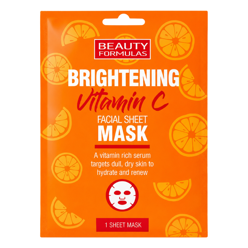 Beauty Formulas Brightening Vitamin C Facial Mask