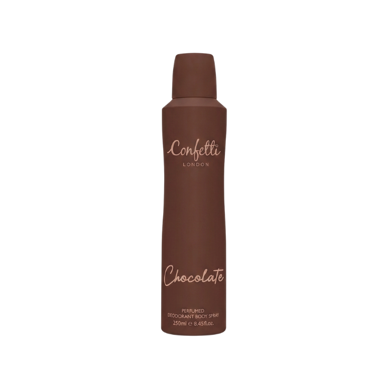 Confetti London Chocolate Deodorant Body Spray — 250ml