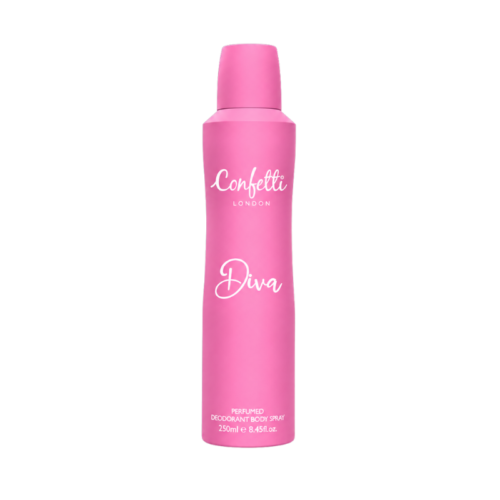 Confetti London Diva Deodorant Body Spray — 250ml