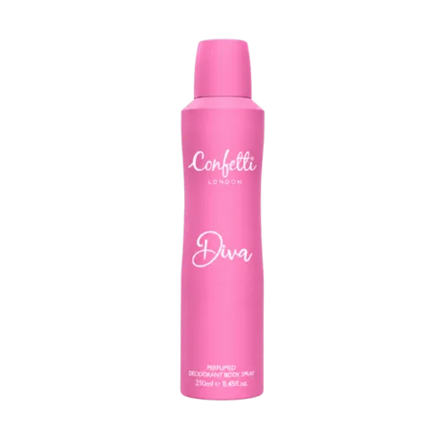 Confetti London Diva Deodorant Body Spray — 250ml
