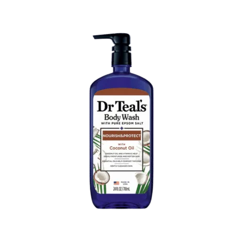 Dr, Teal's Body Wash With Pure Epsom Salt Nourish & Protect With Coconut Oil