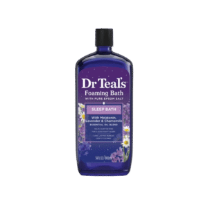 Dr Teal's Foaming Bath, Sleep Bath with Melatonin, Lavender & Chamomile Essential Oils, 34 fl oz