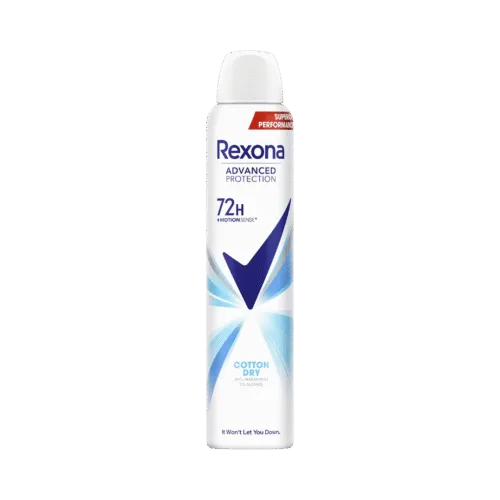 Rexona Advanced Cotton Dry Anti-Perspirant Deodorant Spray — 200ml