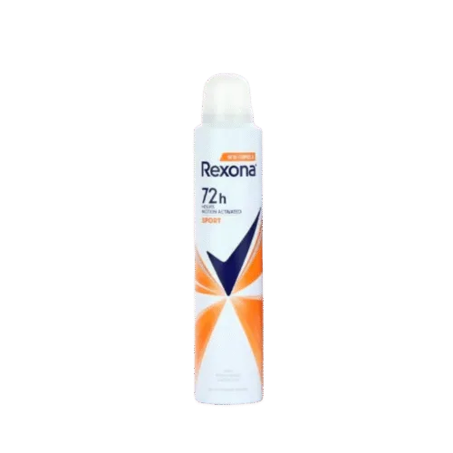 Rexona, Women, Sport, Motion Activated, 72H, deodorant spray, antiperspirant, MotionSense, invisible, 200ml, aerosol, sporty scent, CSIGrocery, Lagos delivery
