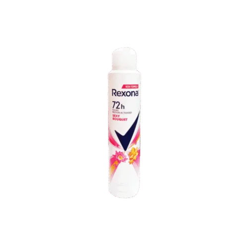 Rexona, Sexy Bouquet, deodorant spray, 72H, MotionSense, antiperspirant, floral scent, invisible, 200ml, aerosol, body spray, CSIGrocery, Lagos delivery