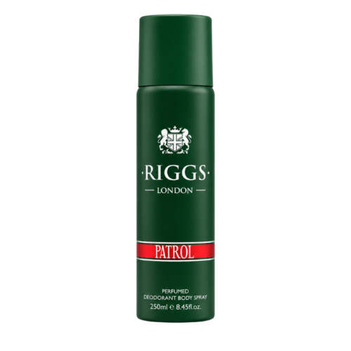 Riggs London Patrol Deodorant Body Spray — 250ml