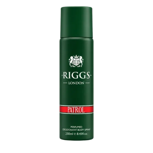 Riggs London Patrol Deodorant Body Spray — 250ml