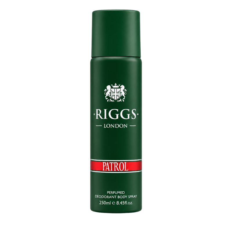 Riggs London Patrol Deodorant Body Spray — 250ml