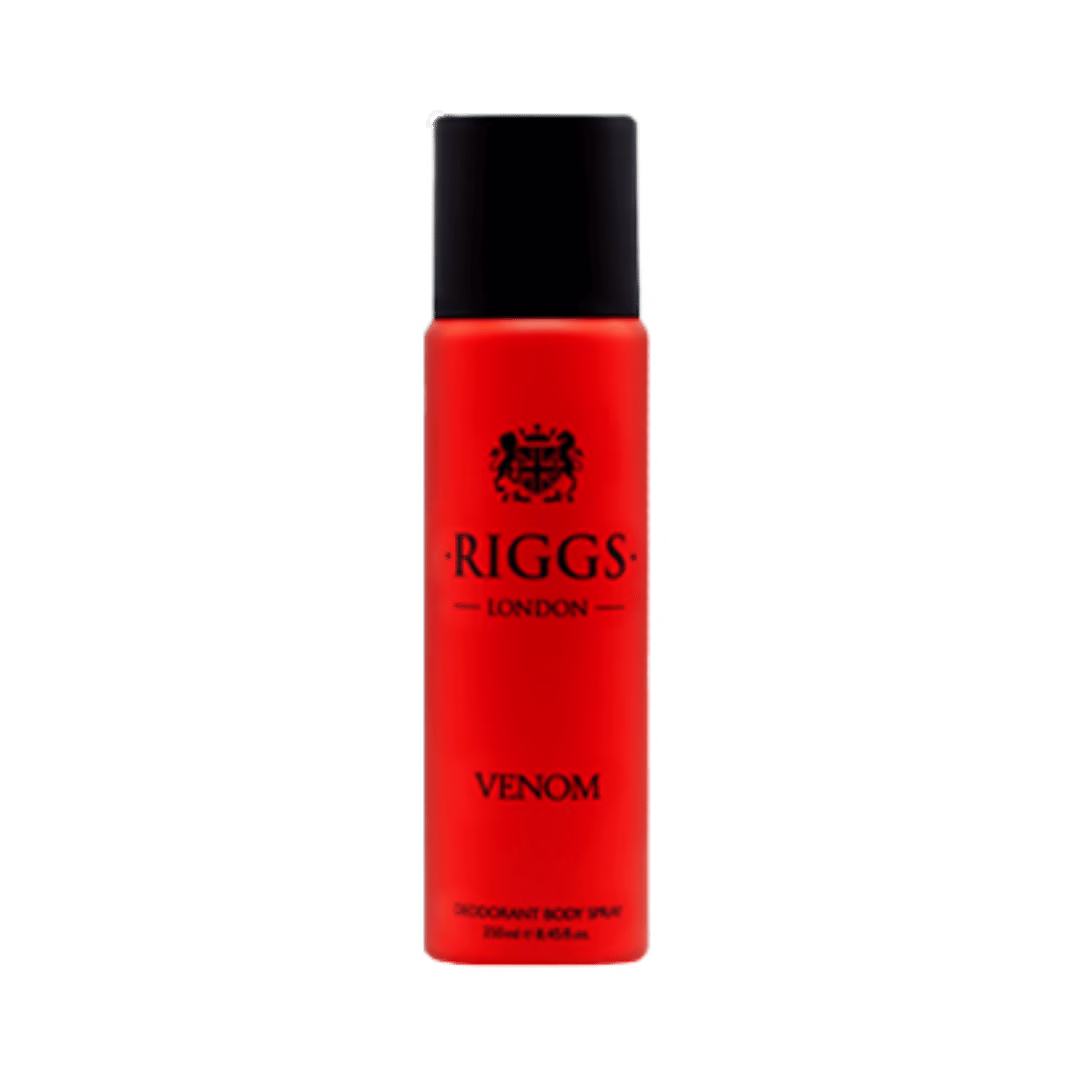 Riggs London Venom Deodorant Body Spray — 250ml