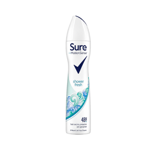 Sure Shower Fresh Deodorant Spray for Women