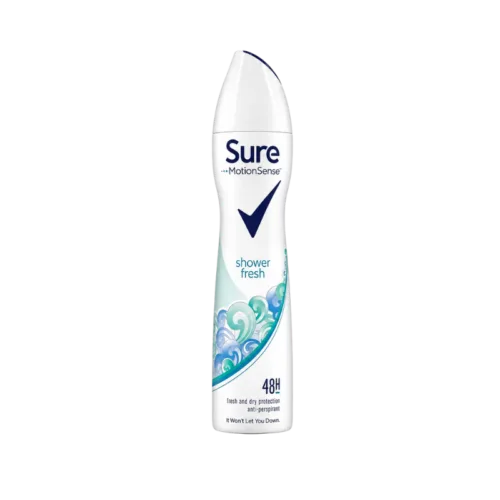 Sure Shower Fresh Deodorant Spray for Women