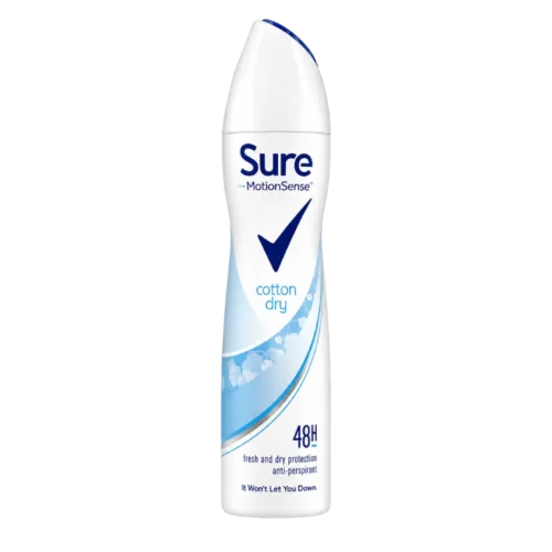 Sure Women Cotton Dry Anti-Perspirant Spray
