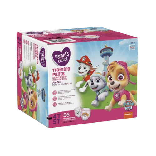 Parent’s Choice Training Pants 4T/5T — 56 Count Disposable Potty Pants