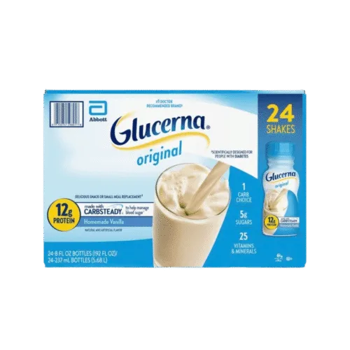 Glucerna Diabetes Nutritional Shake Homemade Vanilla