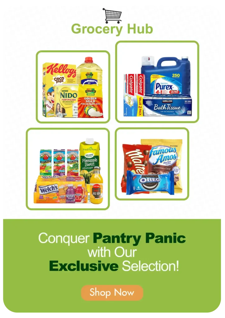 Buy all kinds of groceries from CSi Grocery