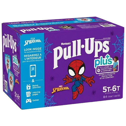 Huggies Pull Ups Boy 5T-6T – 84 Count