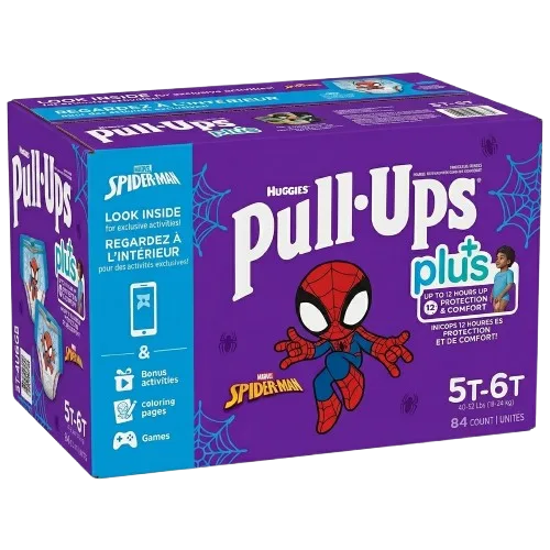 Huggies Pull Ups Boy 5T-6T – 84 Count