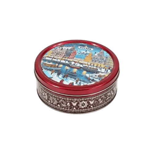 Danish butter cookies tin