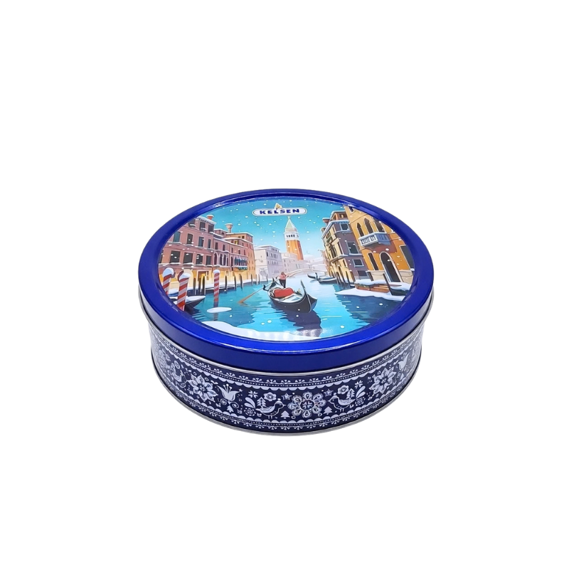 Kelsen Danish Butter Cookies Venice Tin
