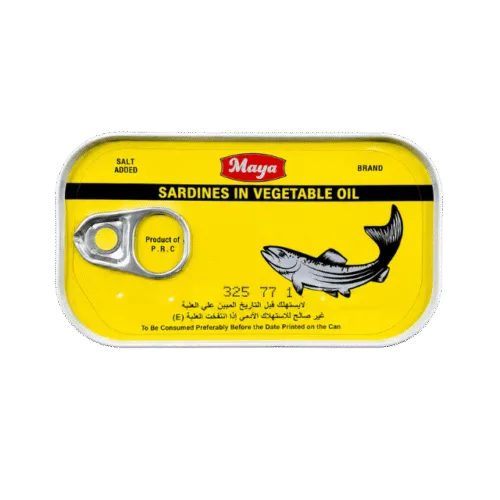 Maya sardines in Vegetable Oil