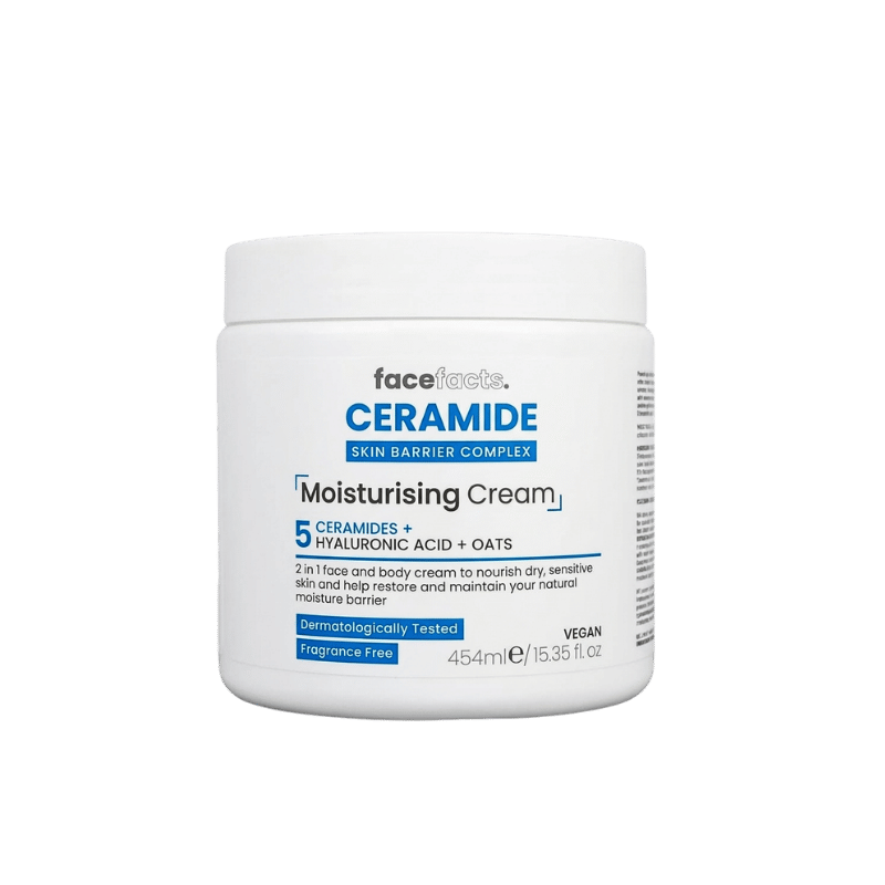 Face Facts Ceramide Moisturising Cream 454ml