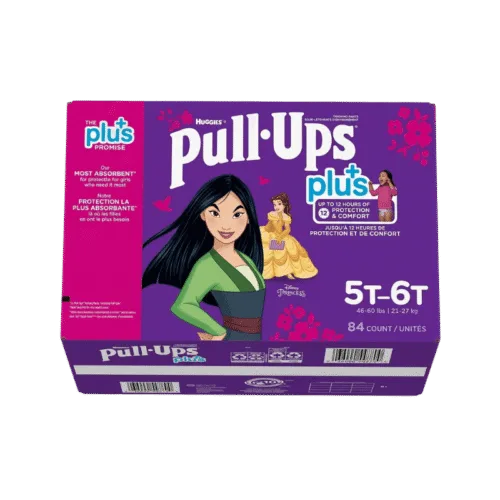 Huggies Pull Ups Girls 5t-6t, 84Counts