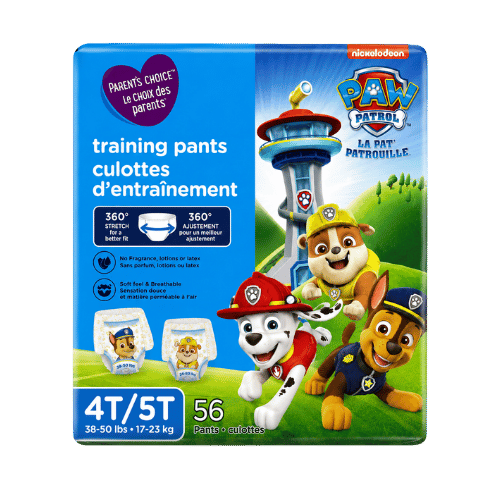 Parent’s Choice Training Pants 4T/5T — 56 Count boy