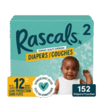 Rascals Premium Diapers Size 2 - 152 Count