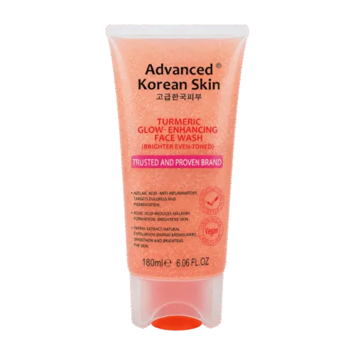 Advanced Korean Skin Turmeric Glow Face Wash - 180ml