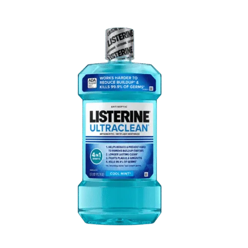 Buy Listerine Ultraclean Antiseptic Antigingivitis / Antiplaque Cool Mint Mouthwash