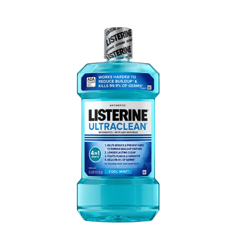 Buy Listerine Ultraclean Antiseptic Antigingivitis / Antiplaque Cool Mint Mouthwash