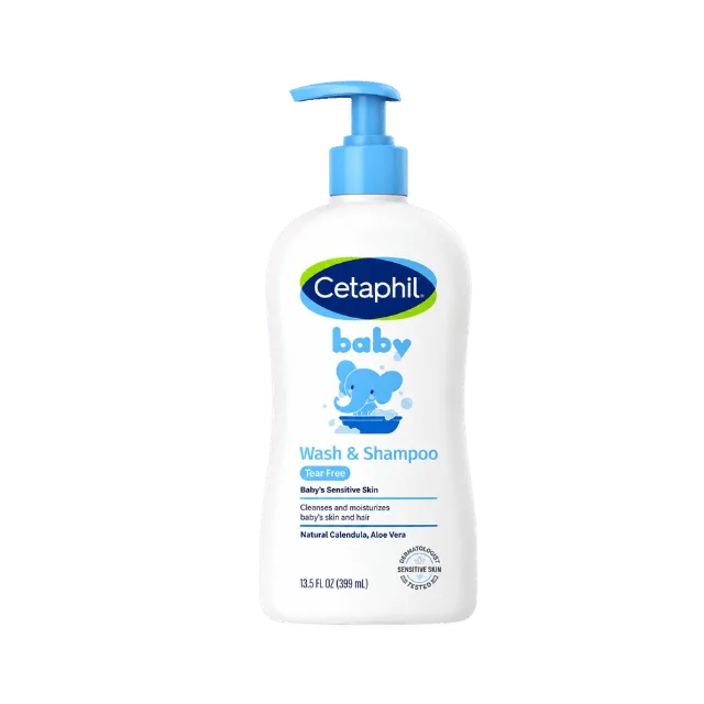 Cetaphil Baby Wash And Shampoo Tear Free Sensitive Skin