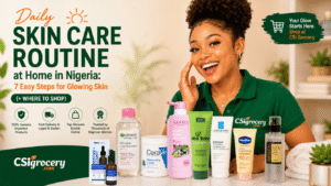 Daily skincare routines