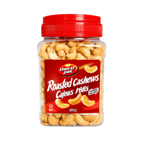 Dan-D Pak Roasted Cashews - 500g