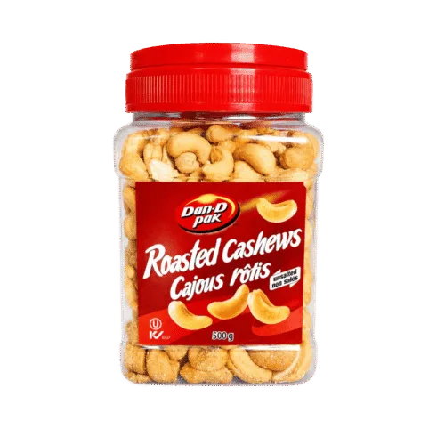 Dan-D Pak Roasted Cashews - 500g