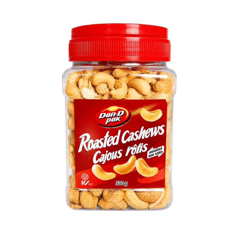 Dan-D Pak Roasted Cashews - 500g