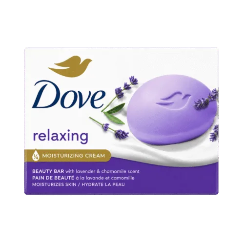Dove Relaxing Lavender Oil And Chamomile Beauty Bar Soap