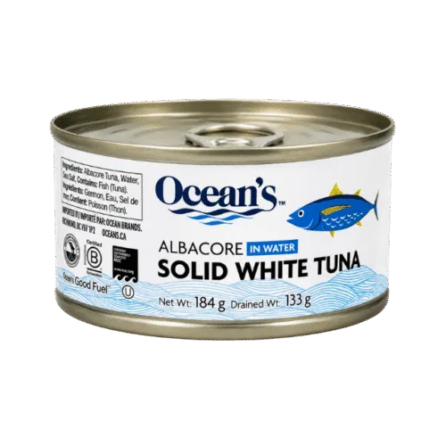 Ocean's Albacore in Water Solid White Tuna