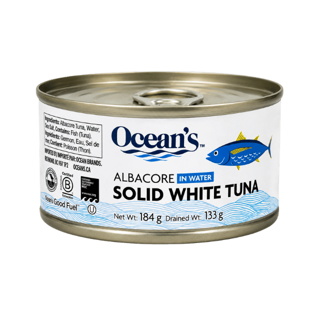 Ocean's Albacore in Water Solid White Tuna