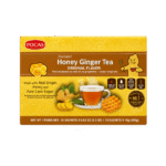 POCAS Instant Honey Ginger Tea Original Flavor – 10 Sachets (180g)